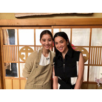 新木優子と中村アンの美女2ショットに「顔小さっ。。」「エプロン姿が萌え」 画像
