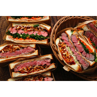 ボリュームたっぷりの肉サンド味わえる「ミートサンドハウス」大阪1号店がオープン 画像