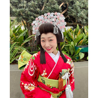 須田亜香里、美しい姫役に！着物姿で地元名古屋に登場 画像