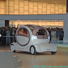 ゴーン社長がコンセプトカー「Pivo」に乗って登場の画像