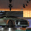 　東京モーターショー2005のプレス公開初日の19日、日産ブースにおいて同社代表取締役社長兼CEOのカルロス・ゴーン氏がブリーフィングを行ない、次期型GT-Rのコンセプトモデル「GT-R PROTO」を披露した。の画像