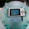 この分野に進出する同社の意欲を見せるポータブルマルチメディアプレーヤーの参考出品。詳細未公開の画像