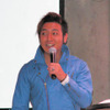 　「サムライサイドバー」の発表会では、ゲストにタレントの山口もえさん、土田晃之さん、つるの剛士さん、グラビアアイドルのこばやしまりさんを迎え、トークショウなどを交えながらサイドバーの機能や可能性について紹介した。の画像