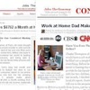 新聞紙面風のサイトには、成功事例が満載の画像