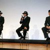 左より、サントリー宣伝部課長・泉田豊氏、脚本・林海象氏、エグゼクティブプロデューサ・大和田廣樹氏の画像