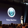 　アップルコンピュータは、2006年8月7日（現地時間）、米国サンフランシスコで開催中のアップル世界開発者会議 基調講演にて、Mac用の新オペレーティングシステム「Mac OS X 10.5（開発名：Leopardレパード）」を初公開した。の画像