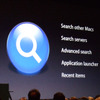 　アップルコンピュータは、2006年8月7日（現地時間）、米国サンフランシスコで開催中のアップル世界開発者会議 基調講演にて、Mac用の新オペレーティングシステム「Mac OS X 10.5（開発名：Leopardレパード）」を初公開した。の画像