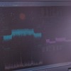 E4440Aで測定した結果をノートパソコンに表示し、モバイルWiMAXの電波を解析しているところの画像