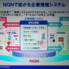 　NECは2日、9月27日に続きメディア向けにNGN（次世代ネットワーク技術）に関して同社の今後のビジネス戦略説明会を開いた。の画像