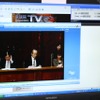 国会中継のストリーミングで実験していた。この大きさでもスムースに動くの画像