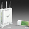 アクセスポイント内蔵のルータ「WR8200N」と子機「AtermWL130NC」の画像