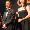 映画「22才の別れ」に出演の清水美砂と筧利夫の画像