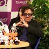 とってもお茶目なティム・バートン監督の画像