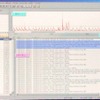 AccessTracerを利用したログ解析のデモ。異常性スコアの高い順にログがソートして表示されるの画像