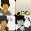 あからさまにアヤしいキャラのジミおじさんの画像