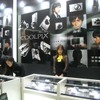 　広さおよそ40コマのニコンブースは、発売直前のデジタル一眼レフ「D40x」とコンパクトデジカメ「COOLPIX」シリーズの新モデルを大きな柱として展開していた。の画像