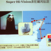 2005年には非圧縮で伝送実験の画像
