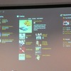 Adobe Media Playerの操作画面。再生中のコンテンツ一覧や、カタログとして管理されているコンテンツの一覧のほか、右側のRecommendationには、RSSで配信されるお勧め動画一覧が表示されるの画像