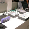 下りのスループットが320Mbpsの「WCM300-JP」を展示の画像