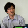 開発者で特別顧問の暦本純一氏（ほかに株式会社ソニーコンピュータサイエンス研究所 インタラクションラボラトリー室長、東京大学大学院情報学環 教授でもある）の画像