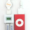 iPod nanoと接続した「BI-LCDBT」の画像