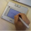 タブレットによる入力風景の画像
