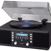 　ティアックは30日、レコードをCDに手軽にダビングできるターンテーブル付きCDレコーダー「LP-R400」を発表。11月下旬に発売する。価格はオープンで、予想実売価格は69,800円。の画像