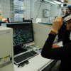 店内でデモしていた24インチ3D液晶モニタ「P240W」の画像