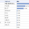 Webウイルスホスティングサイトトップ10（国別）の画像