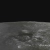 クリティカルフェーズ終了後に撮影されたハイビジョン映像（アポロ17号着陸地点付近の晴れの海）の画像