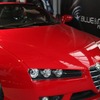 ショールームと違うのは車の種類が多いこと。これはアルファロメオの画像