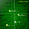 レーダーモードの画面の画像