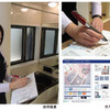 【左】使用風景　【右】出力提案書の画像