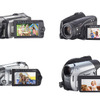 左上から、「HF10」「HV30」「FS10」「DC300」の画像