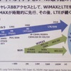 WiMAXが時期的に先行しLTEが続くの画像