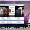 Mac OS X Leopardの画面の画像