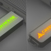 LEDカラーは白/青/赤/緑の4色から選択できるの画像