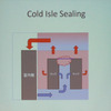 「Cold isle Sealing」概念図の画像