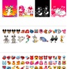 オリジナルのデコレメール、絵文字の例の画像