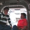 交信する土井宇宙飛行士の画像