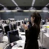 交信担当の山崎直子宇宙飛行士の画像