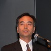 大画面液晶テレビと有機ELパネルの戦略を語るソニーの吉岡氏の画像