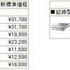 全10製品の新価格（消費税含まず）の画像