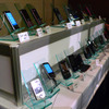 会場に展示されたWindows Mobile端末の画像
