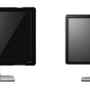 【左】HP w2448hc【右】HP w2228hの画像