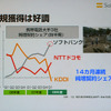 　ソフトバンクは5日、平成21年3月期第1四半期（2008年4月〜6月）の連結決算を発表した。売上は6,473億円（前年同期比2.4％減、以下同じ）、営業利益は851億円（8.1％増）、経常利益は543億円（6.1％増）、純利益は194億円（22.9％減）となった。の画像