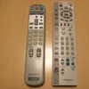 テレビとSTBのリモコンの画像