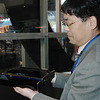 　WPC EXPOの会場で、NEC基礎・環境研究所 統括マネージャーであり、工学博士の久保佳実氏に燃料電池について聞いてみた。の画像