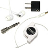 In Ear Reel Headphones ＋ Air line・ホワイトの画像