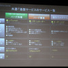 共通IT基盤サービス一覧：ハード共有、ハード占有、個別カスタマイズの3メニューの画像